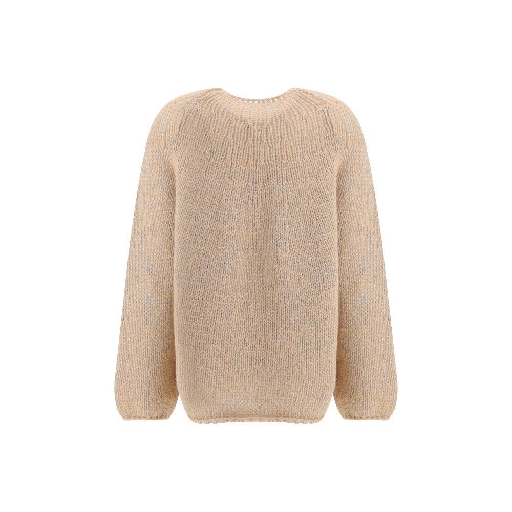 Forte_Forte Multicolor Alpaca Vicugna Pacos Sweatshirt