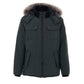 Moose Knuckles Green Nylon Parka