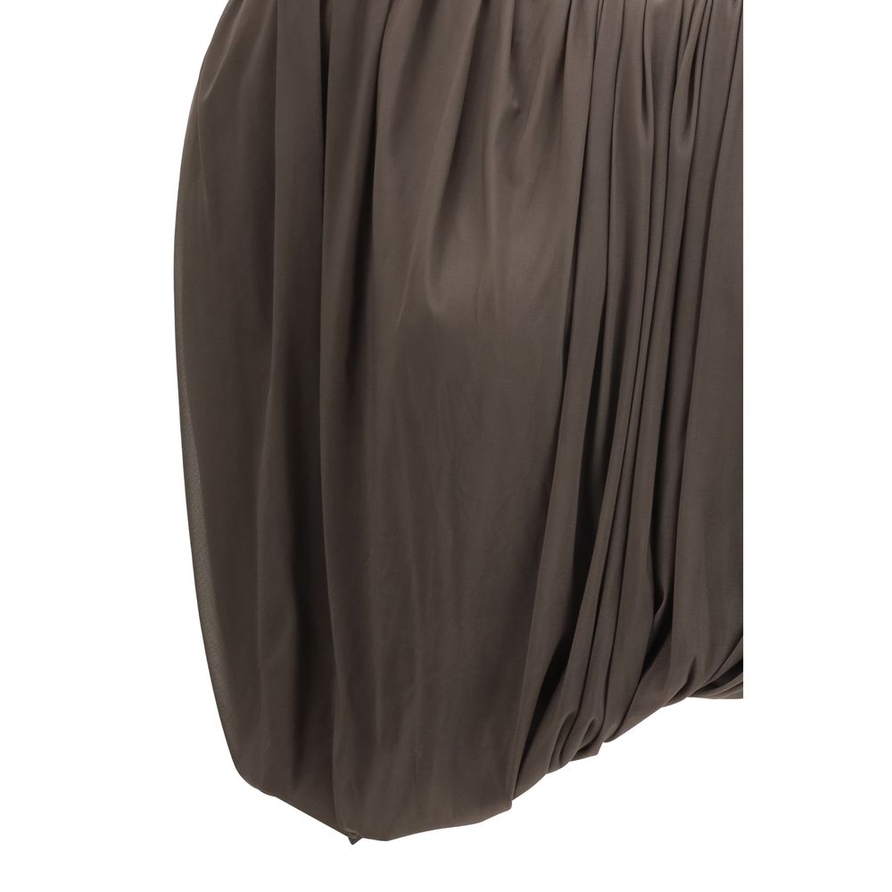 Magda Butrym Brown Copper Sleeveles T-Shirt