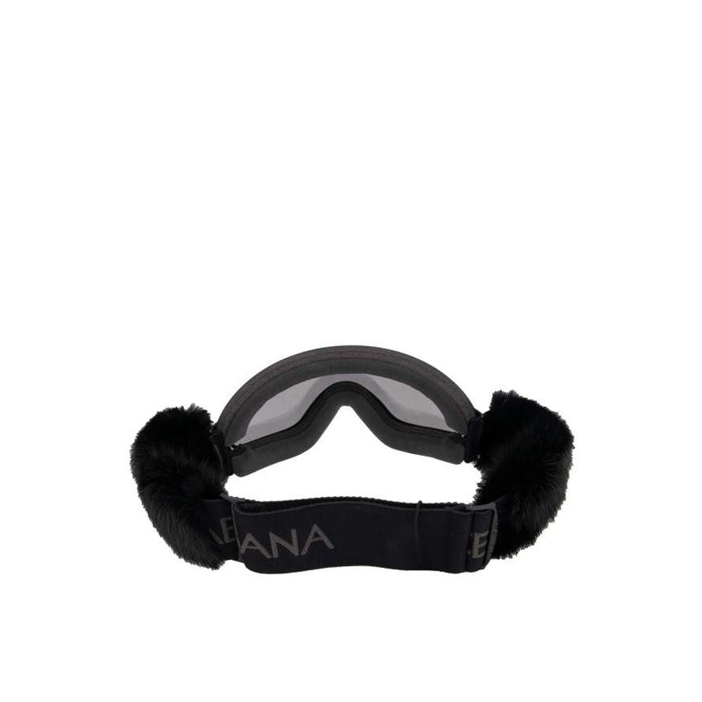 Dolce & Gabbana Black Fur Sunglasses