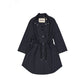 Herno Black Polyamide Coat
