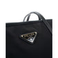 Prada Black Nylon Tote Bag
