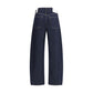 Agolde Blue Recycled Cotton High-Waisted Jean