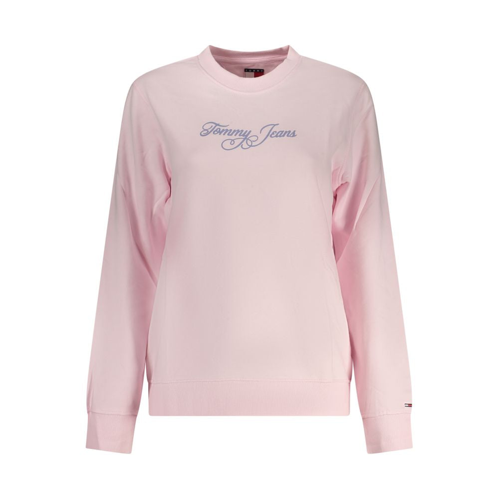 Tommy Hilfiger Rosa Cotton Women Sweatshirt