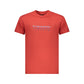 Tommy Hilfiger Red Cotton Mens T-Shirt