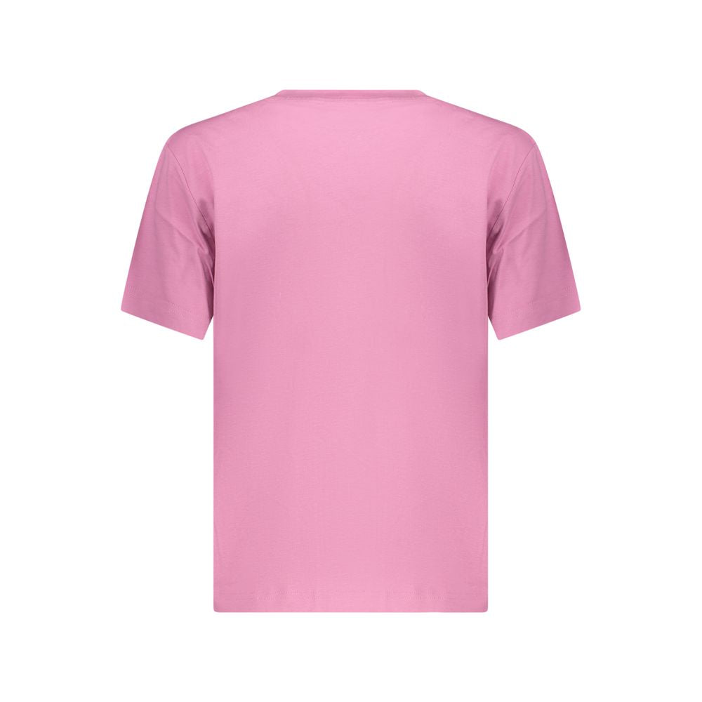 Calvin Klein Pink Cotton Women T-Shirt