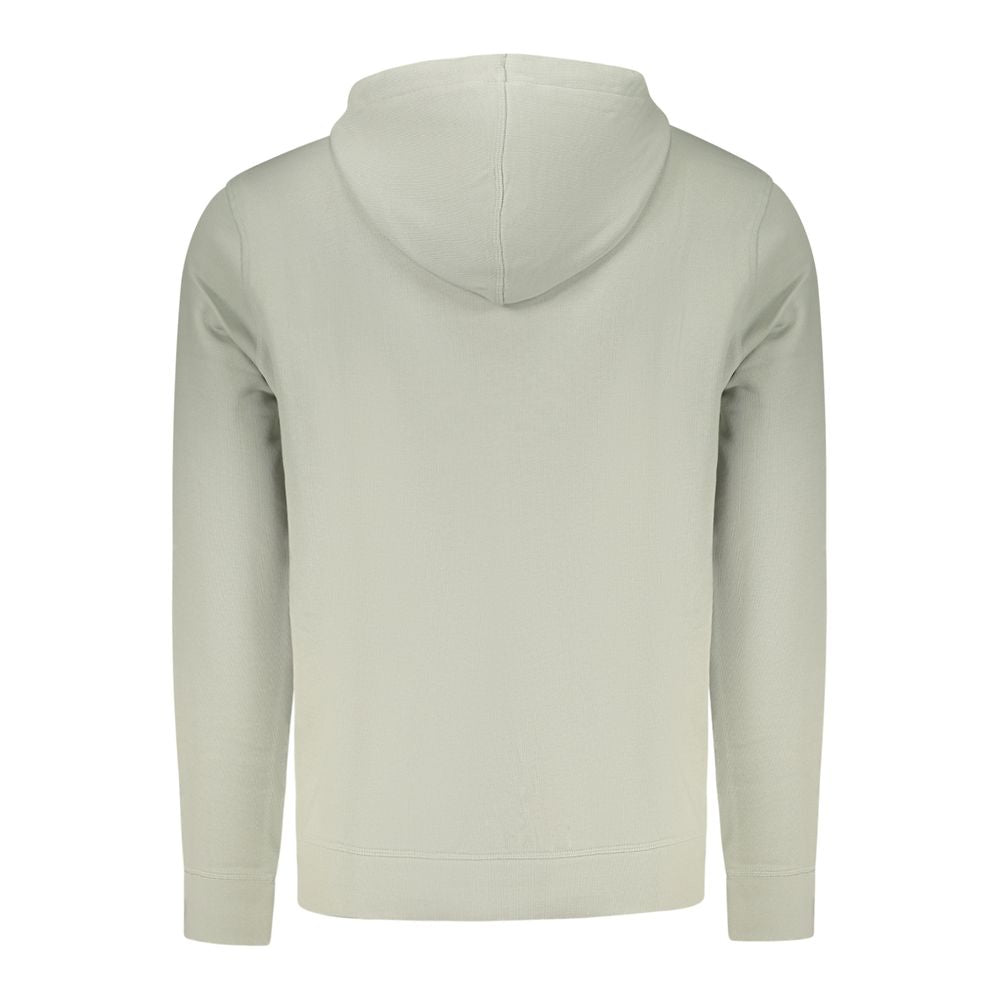 Hugo Boss Grigio Cotton Men Sweatshirt