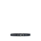 Ferragamo Black Calf Leather Bos Taurus Regular Belt
