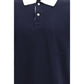 Gucci Blue Cotton Polo Shirt