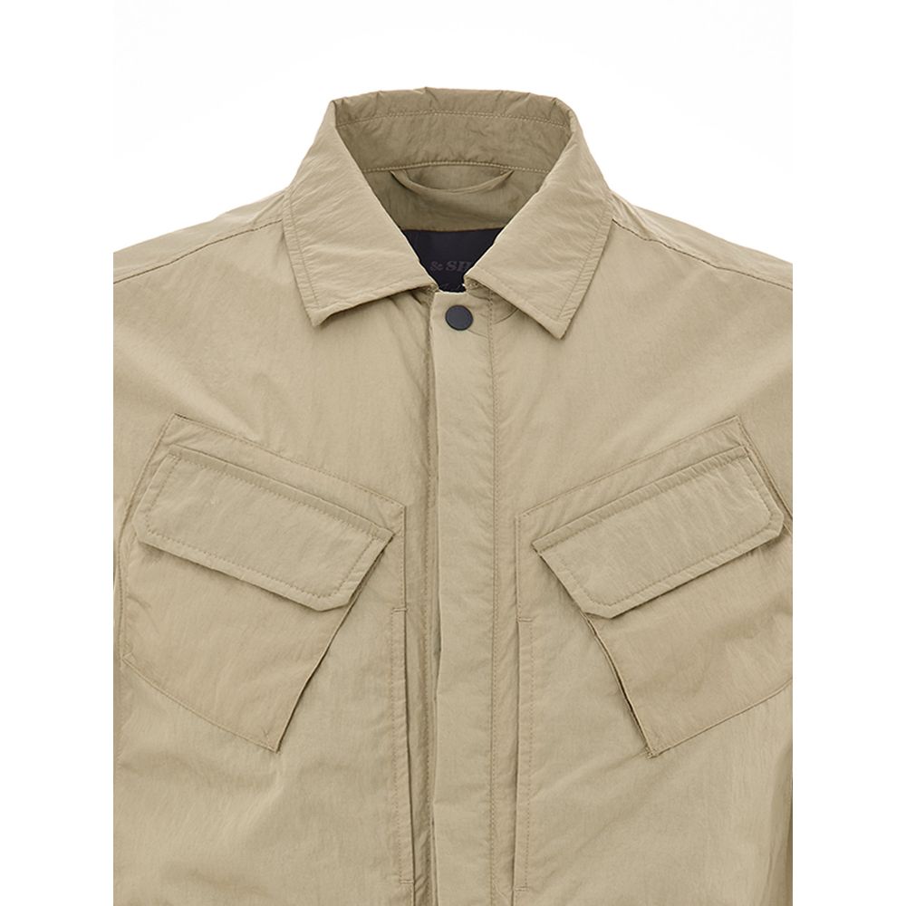 Paul & Shark Beige Polyester Coat