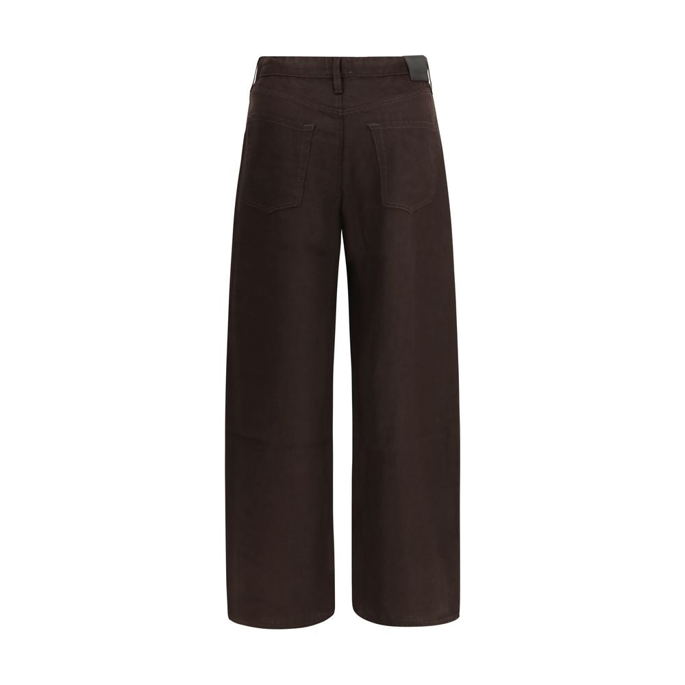 Citizens of Humanity Brown Linen Casual Pants