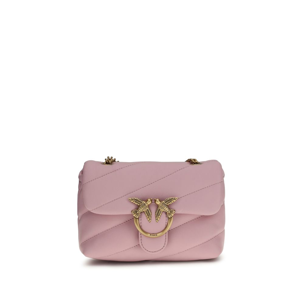 PINKO Multicolor Calf Leather Bos Taurus Shoulder Bag