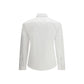 Burberry White Cotton Dress Shirt
