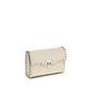 Valentino Garavani Beige Calf Leather Bos Taurus Shoulder Bag