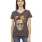 Trussardi Action Brown Cotton T-Shirt
