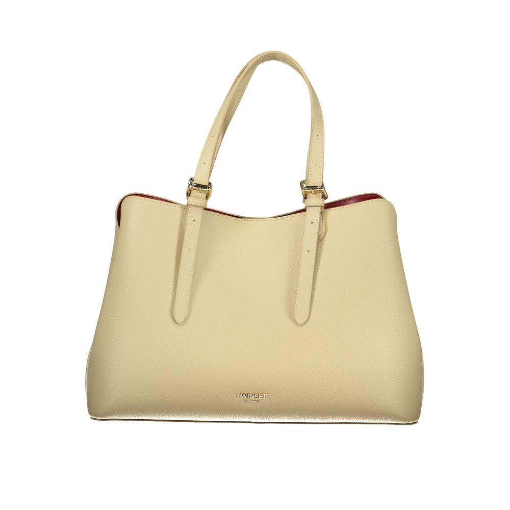 Twinset Beige Polyethylene Handbag