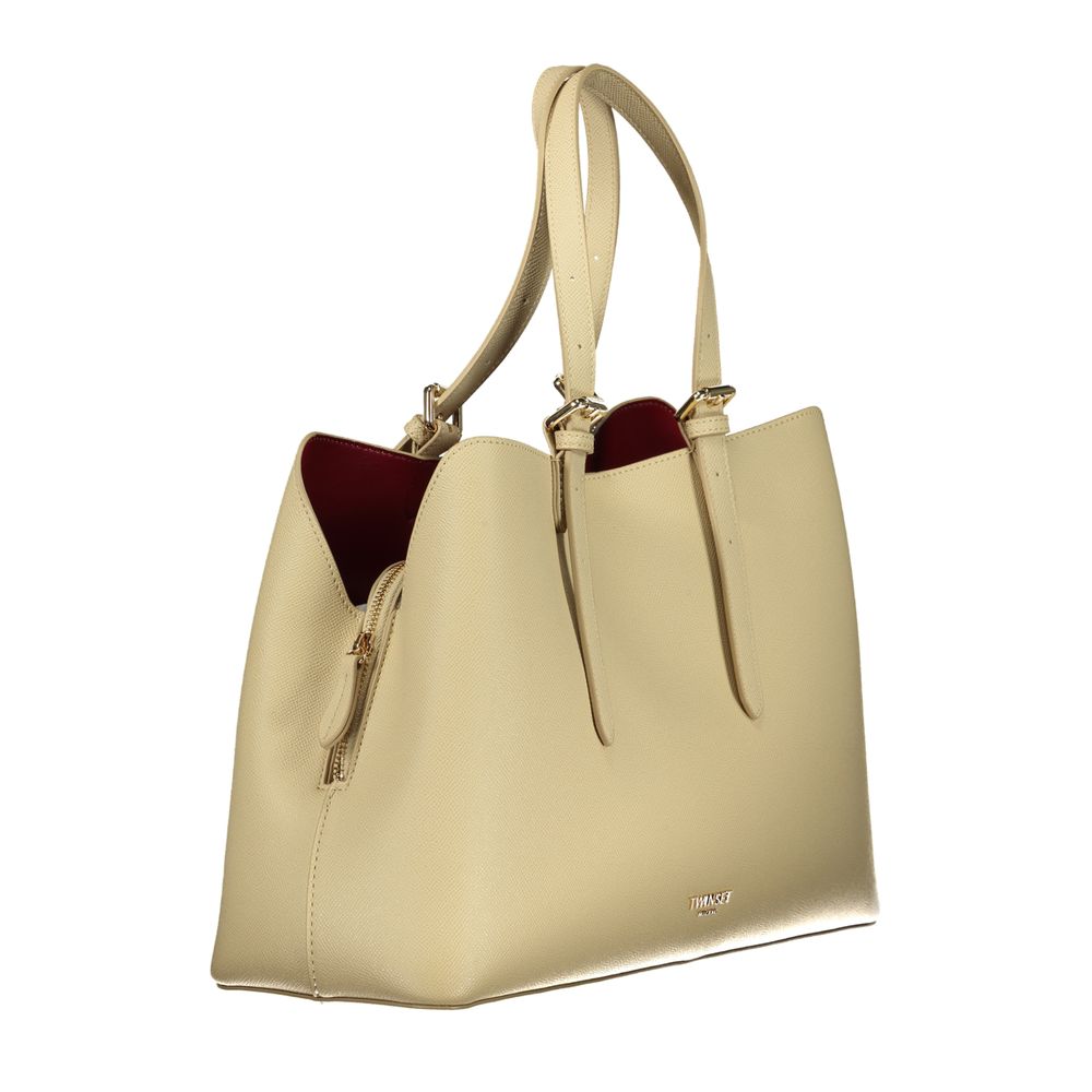 Twinset Beige Polyethylene Handbag