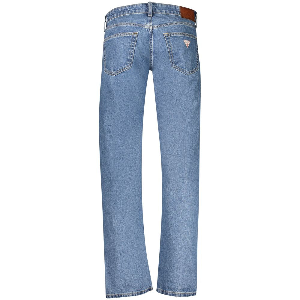 Guess Jeans Blu Cotton Men's Jeans