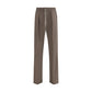 Rick Owens Brown Viscose Casual Pants