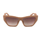 Guess Beige Resin Sunglasses