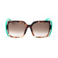 Furla Brown Acetate Sunglasses