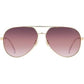 Carrera Gold Stainless Steel Sunglasses