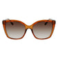 Ferragamo Brown Injected Sunglasses
