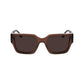 Karl Lagerfeld Brown Injected Sunglasses