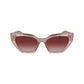 Karl Lagerfeld Brown Injected Sunglasses