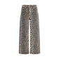 Ganni Multicolor Cotton Relaxed Fit Jeans
