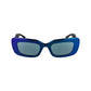 Karl Lagerfeld Blue Injected Sunglasses