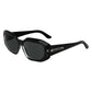 Karl Lagerfeld Black Injected Sunglasses