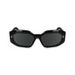 Karl Lagerfeld Black Injected Sunglasses