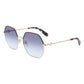 Longchamp Gold Metal Sunglasses