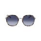 Longchamp Gold Metal Sunglasses