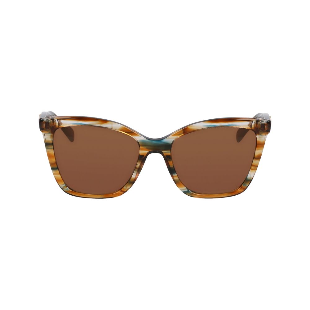 Longchamp Brown Acetate Sunglasses