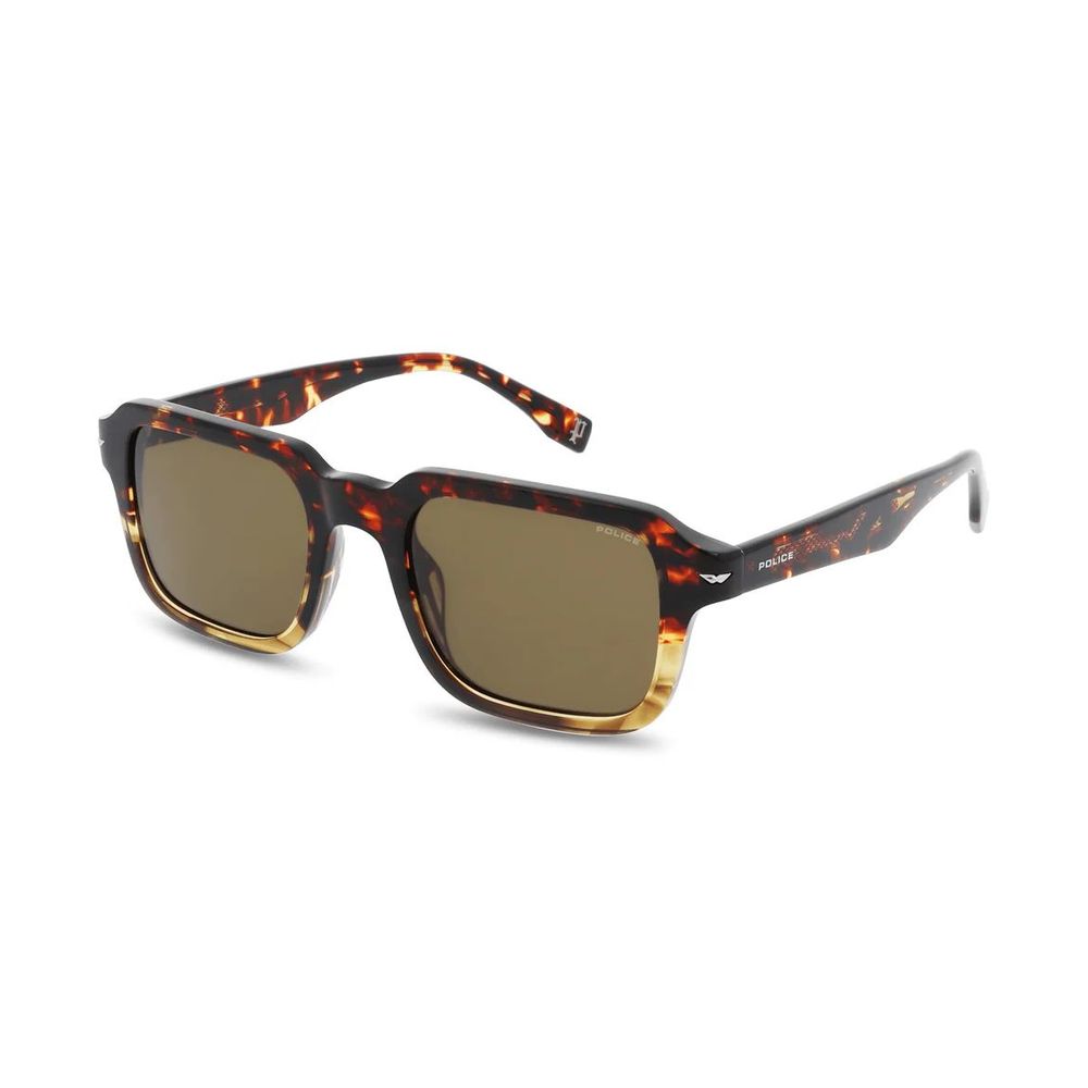 Police Brown Acetate Sunglasses