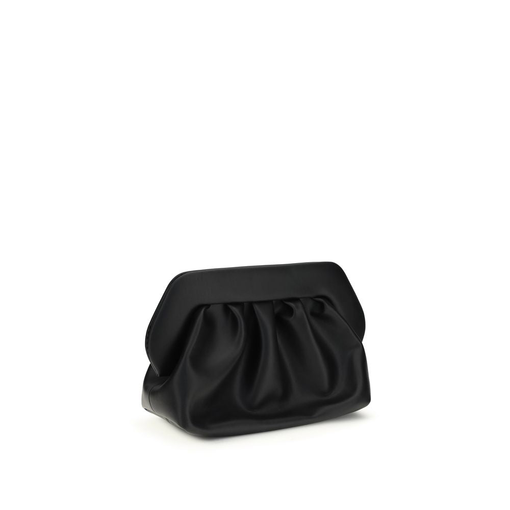 THEMOIRè Black Polyethylene Clutch Bag