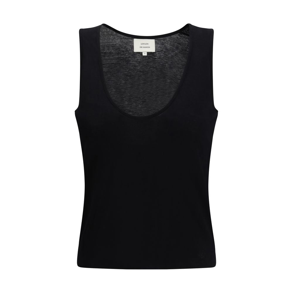 Loulou De Saison Black Cotton T-Shirt