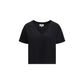 Loulou De Saison Black Cotton T-Shirt