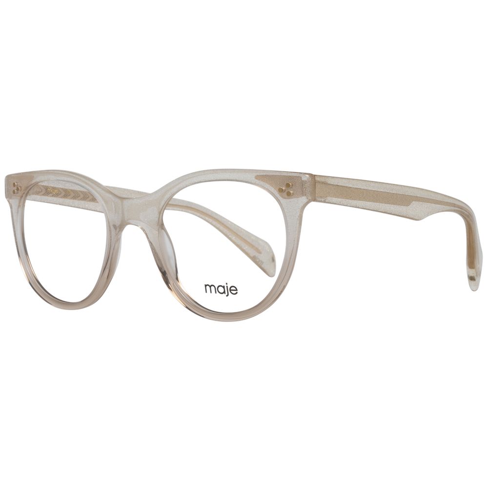 Maje Beige Plastic Glasses (Frames)