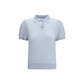 Allude Blue Cashmere Dress Shirt
