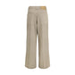 Haikure Beige Cotton Jeans Denim