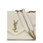 Saint Laurent Beige Lamb Ovis Aries Aries Shoulder Bag