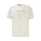 Guess Jeans White Cotton Men T-Shirt
