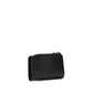 PINKO Black Calf Leather Bos Taurus Wallet
