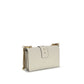 PINKO Beige Calf Leather Bos Taurus Shoulder Bag