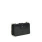 PINKO Black Calf Leather Bos Taurus Shoulder Bag
