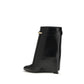 Givenchy Black Calf Leather Bos Taurus Ankle Boots