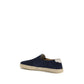 Brunello Cucinelli Blue Calf Leather Bos Taurus Espadrilles